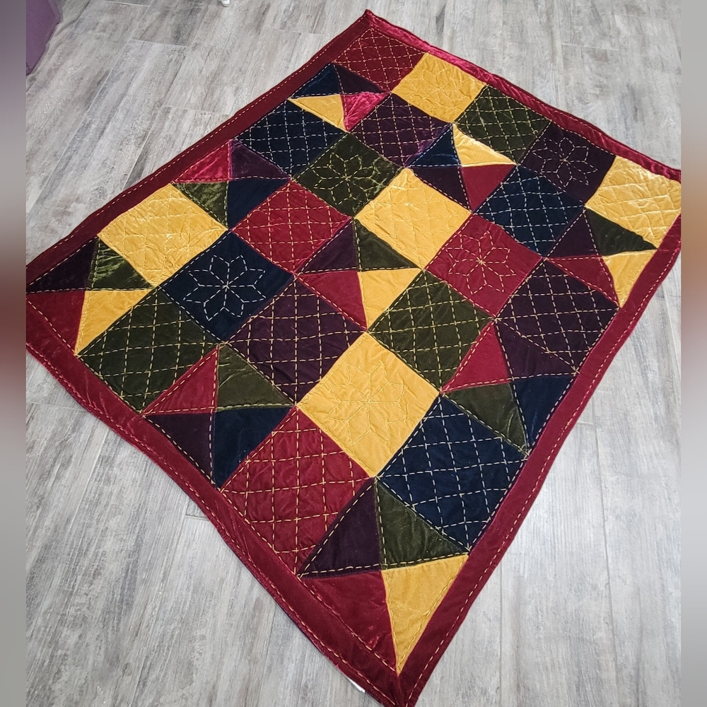 Colorful Patchwork Quilt